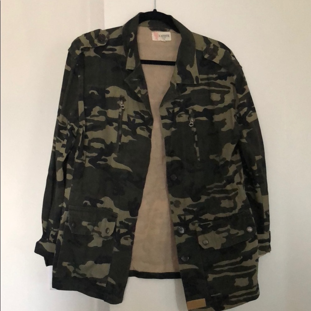 L’atiste Camo printed Jacket